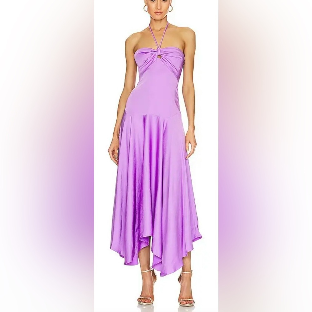 A.L.C. Strapless Lavender Dress